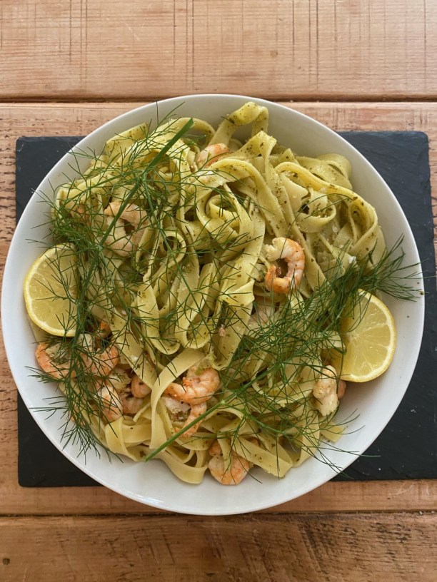 Prawn Linguine